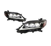 MNBSJKIR Led Headlights Assembly Compatible With With Toyota Sienna 2011-2020 Base/Le/Xle Upgrade Sequential Turn Signal Startup Animation