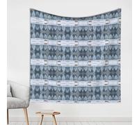 MNBVCDRTYU Birds In The Park On A Snowy Day 59x59in Tapestry â€“ Wall Hanging For Home, Holiday & Seasonal Interior Decoration