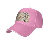 MNBVCDRTYU Bone and Print Casquette Baseball Cap - Classic Unisex Hat with Breathable Sweatband, Adjustable Fit, and Reinforced Crown for Outdoor, Sports & Daily Wear Pink