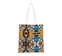 MNBVCDRTYU Magic Electric Guitar Music Stylish Totes – Lightweight 100% Polyester Canvas Bag With Reinforced Handles – Ideal For Daily Commute, Shopping & School Use
