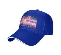 MNBVCDRTYU Magic Mushroom Casquette Baseball Cap - Classic Unisex Hat with Breathable Sweatband, Adjustable Fit, and Reinforced Crown for Outdoor, Sports & Daily Wear Blue