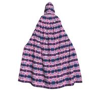 MNBVCDRTYU Magic Mushroom Hooded Cloak â€“ Stylish Costume Cape For Halloween, Cosplay, Party & Dance Events â€“ 100% Polyester Fabric With Full-Print Design