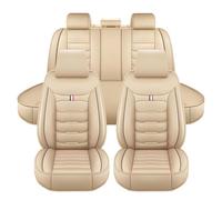 MNBVGHH 5 Seater Leather Car Seat Covers for Opel Combo Life XL E 2018-2025 2026, Waterproof Auto Front Rear Cushion Protectors Anti-slip anti-scratch Seat Full Set,C