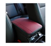MNBVGHH Car Armrest Cover, for Hyundai Tucson 2015-2020 PU Leather Waterproof Car Centre Console Armrest Pad, Non-Slip Memory Foam Arm Rest Cushion,C
