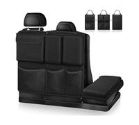 MNBVGHH Car Boot Organiser, for Benz Vito III W447 2014-2024 Adjustable Boot Seat Organiser Detachable Multi-Pocket Seat Back Protectors Interior Travel Storage,A