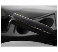MNBVGHH Car Handbrake Cover, For Audi A1 A3 A4 A5 Silicone Handbrake Grip Cover,Leather Anti-slip Handbrake Lever Cover,Interior Accessories,A