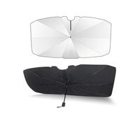 MNBVGHH Front Windscreen Sun Shade Protector, for VW T5 T5.1 T6 T6.1 UV Protection & Heat Insulation Automotive Sun Shade Foldable Sun Visor,B 130 * 79cm