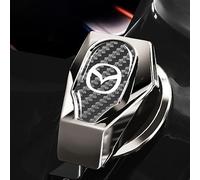 MNBVGHH One-Key Car Ignition Protective Cover for Mazda 3 6 CX-7 CX-9 CX-3 CX30,Engine Start Stop Button Cover,Car Ignition Button Protective Cover,Ignition Cover,B