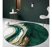 MNBVH Round Soundproof Rug for Piano, Piano Carpet Sound Dampening Carpet Acoustic Pads Sound Proof Floor Mat Soundproofing Blankets Sound-Absorbing Rugs, Rug for Drum Set(Size:120cm,Color:Style 7)