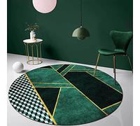 MNBVH Round Soundproof Rug for Piano, Piano Carpet Sound Dampening Carpet Acoustic Pads Sound Proof Floor Mat Soundproofing Blankets Sound-Absorbing Rugs, Rug for Drum Set(Size:120cm,Color:Style 4)