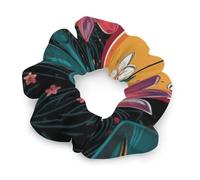 MNBVKL Hair Bands, Surfboard And Flowers Printed Hair Bands,versatile Hair Bands,durable Hair Bands,universal Hair Bands