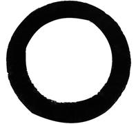 MNBYHWA Car Steering Wheel Cover for Fiat 600 Hybrid 2024 2025+, Plush Car Steering Wheel Wrap Auto Wheel Cover Protector Car Anti-Skid Waterproof