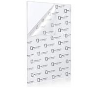 MND Dealings Clear Perspex Sheet 1.2mm 50x60cm Acrylic for Picture Frames | 1.2mm Thickness ,Solid Pattern ,Plexiglass Material ,Painting Displays ,Cut to Size ,Glass Replacement