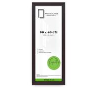 MND Dealings | Modern (80 x 40 CM) Mahogany Handmade Picture Frame 16 Inch x 32 Inch Frame Ideal for Posters, Photos & Artwork 800 x 400 mm - [ Mahogany ]