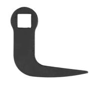 MNDPOAATY 1/2in Pry Bar Wrench Adapter Head, L Shaped Heavy Duty Multi Function Tool, Cr V Steel Construction for Half Shaft Removal and Car Repairing, Compact Design with Unlimited Ratchet