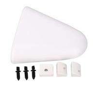 MNDPOAATY Boat Clam Shell Vent 957175, Marine Hull Side Ventilation Cover, Replacement for SEA RAY White, 7-3/8 X 6-5/8inch Plastic Vent Cover with 6 Accessories, Fits Multiple Boat