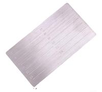 Mnemonic for Stamping Tool with Steel Plate Engraving Template Made from 304 Stainless Steel and Hollow Character Design for Impressions (B)