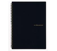MNEMOSYNE B5 Notebook, black, 9.92 inches x 7.05 inches (ruled), N194A