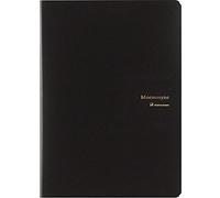 MNEMOSYNE HN188A A5 Notebook with Folder, Black