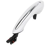 MNEVZX Car Door Latch Handle Silver Color A83 Car Outside Exterior Door Handle Keyless Fit for BMW F07 F10 F11 520 525 530 535 51217231931 Door Panel Handles(White Color LHD,Front Left Side)