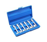 MNEVZX Fuel Injector Fuel System Tools 6pc 1/2" Diesel Fuel Injector Line Injection Socket Wrench Spanner Tool Set 12mm 14mm 16mm 17mm 18mm 19mm