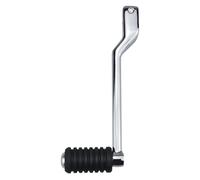 MNEVZX Motorcycles Left Heel Toe Shifter Shift Levers Fit for Harley Touring Heritage Softail Road King Davidson Electra Metal Gear Shifter Shift Lever(Chrome Left Rear)