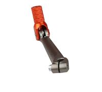 MNEVZX Shift Levers Motorcycle Gear Shift Pedal Lever Fit for Kayo Fit for BOSUER BSE Fit for Apollo Fit for Xmotos Fit for ZongShen Motorbike Shift Levers(QX Orange Titanium)