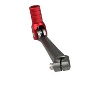 MNEVZX Shift Levers Motorcycle Gear Shift Pedal Lever Fit for Kayo Fit for BOSUER BSE Fit for Apollo Fit for Xmotos Fit for ZongShen Motorbike Shift Levers(QX Red Titanium)
