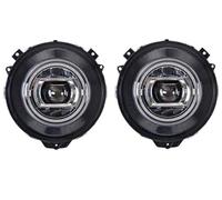 MNEVZX tailgate brake light Car LED Headlights Fit For Benz W463 2007-2017 G Class G500 G55 G63 LED DRL Turning H L Lens Head Lights(Silver)