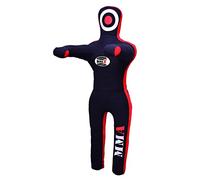MNEX Pro Fighting Wrestling Dummy Grappling Dummies - 5ft/60 inches 6ft/72 inches Jujitsu BJJ Dummy MMA Dummies Judo Karate Fighting Dummy Un-Filled (6ft / (72"), Standing, Black)