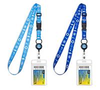 Cruise Lanyard, Adjustable Lanyard with Retractable Reel, Waterproof ID Badge Holder for Disney & All Cruises Ships Key Cards.