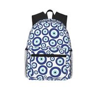 MNGBAN Evil eyes Print Casual Backpack Lightweight Bag