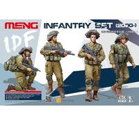 Meng "Model 1:35 IDF Infantry Set 2000" Figures (Multi-Colour)