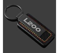 MNGKIQC 1 PCS Car Keychain, for Mitsubishi L200 Key Chain Key Rings Anti-Lost Multifunctional Key Fob Car Key Chain Car Accessories,B