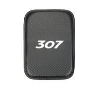 MNGKIQC Car Armrest Cushion, for Peugeot gt gtline 508 5008 3008 307 308 Armrest Pad Waterproof Multifunctional Car Armrest Pad Car Accessories,A