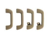 MNGNCBXWK 4Pcs Interior Roof Pull Handle for Toyota for Corolla for Yaris Vios 2008-2013 for Rav4 2005-2012 Upper Ceiling Safety Handle Armrest (Beige)