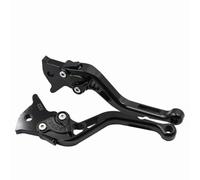 MNGNCBXWK Adjustable Motorcycle Front Rear Drum Brake Clutch Lever for YZF600R for Thundercat 1996-2007(Black)