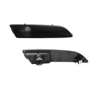 MNGNCBXWK For Chrysler For Crossfire 2004-2008 Turn Signal Light No Bulb Car Front/Rear Bumper Side Marker Light Housing Shells (2PC Front Smoked Len)