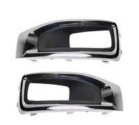 MNGNCBXWK For GMC For YUKON XL Denali SLE SLT 2015 2016 2017 2018 Car Front Fog Lights Cover Grille Frame(1pair)