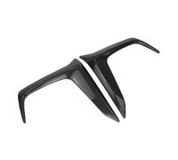 MNGNCBXWK Front Fog Light Lamp Cover For Toyota RAV4 2019-2024 Side Bumper Splitter Frame Trim Blade Air Intake Vent Lid 2PCS Body Kits (Carbon Fiber Look)