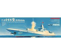 Meng PS-009 Chinese Type-055 Guided-Missile Destroyer 1:700 Model Kit