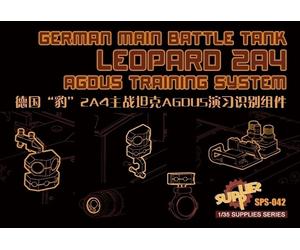 MNGSPS-042 - Meng Model 1:35 - German Leopard 2A4 AGDUS Resin Set