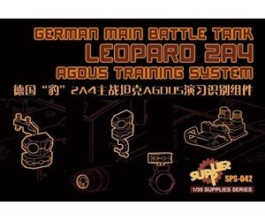 MNGSPS-042 - Meng Model 1:35 - German Leopard 2A4 AGDUS Resin Set