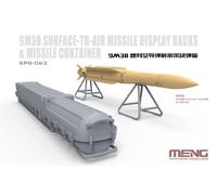 MNGSPS-063 - Meng Model 1:35 - Russian 9M38 SAM Display Rack & Container