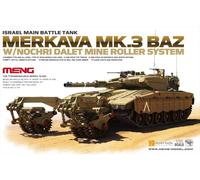MNGTS-005 - Meng Model 1:35 - Israeli Merkava Mk.3BAZ Mine Roller