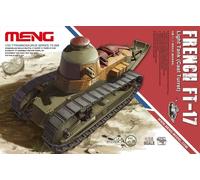 MNGTS-008 - Meng Model 1:35 - FT-17 French Light Tank (Cast Turret)