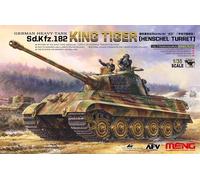 Meng TS-031 King Tiger Sd.Kfz.182 Henschel Turret Plastic Model Kit