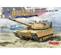 Meng Model TS-032 M1A1 Abrams TUSK Main Battle Tank 1:35 PLASTIC MODEL KIT