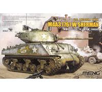MENG TS-043 1:35 M4A3 Sherman (76) W - Metal barrel included
