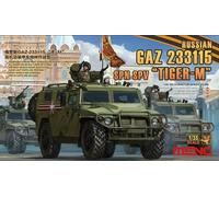 Meng 1:35 GAZ 233115 Russian Tiger M SPN SPV, Model kit, MNGVS-008